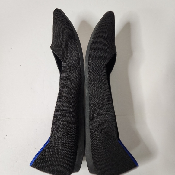 Rothy's Ballet Flats Womens 7.5 Black The Point II - Picture 3 of 7